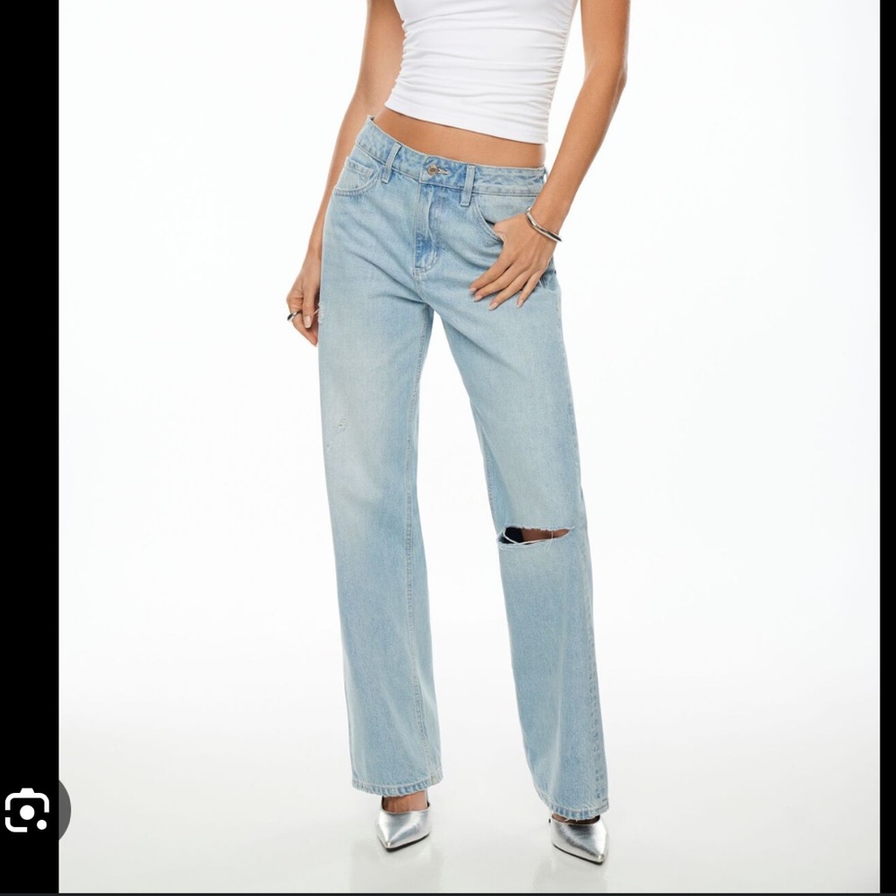 Garage Mika relaxed straight jeans women’s size 4